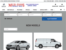 Tablet Screenshot of millerstarnes.com